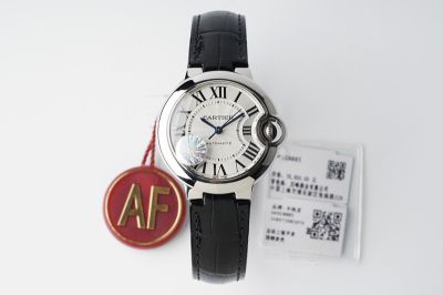 Ballon Bleu de Cartier serial number check 33MM Cal.076 Movement White Watch